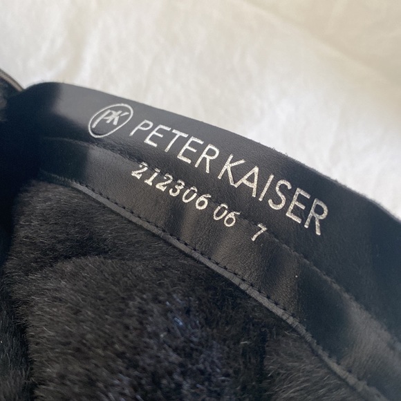 Peter Kaiser Leather Lace Up Ankle Boots Silver Gray - Picture 14 of 16